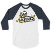 gamer wasd 3/4 Sleeve Shirt