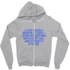 i love being a senior citizen Zipper Hoodie