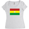 ghana international support your country  sport flag Women's Triblend Scoop T-shirt