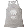 i don&rsquo;t like Racerback Tank