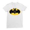 Totoro Batman Parody Ladies Fitted T-Shirt