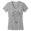 Puff Puff Pass Women's V-Neck T-Shirt