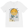 sun sleep V-Neck Tee