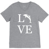 love dolphin V-Neck Tee