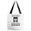 mother trucker doing the school run Tote Bags