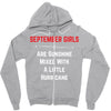 September Girls Zipper Hoodie