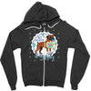 my boxer is my baby Zipper Hoodie