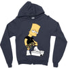 rap simpson Zipper Hoodie
