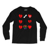ls lesbian full heart Long Sleeve Shirts