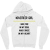 November Girl Zipper Hoodie