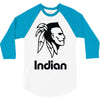indian warrior fighter 3/4 Sleeve Shirt