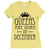 queens are born in december (2) Ladies Fitted T-Shirt