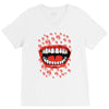 crazy laughter V-Neck Tee