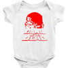 dawn of the dead retro 70s horror zombie film Baby Bodysuit