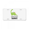 Sister Saurus License Plate