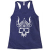 viking skull Racerback Tank
