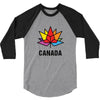Canada Leaf LGBT 3/4 Sleeve Shirt