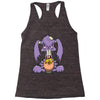 zombie bunny loves brains Racerback Tank