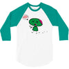 zombie cartoon 3/4 Sleeve Shirt