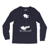 mickey hands rolling weed marijuana Long Sleeve Shirts