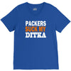 chicago bears tee packers can suck my ditka V-Neck Tee