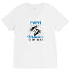 Papa is my Name Fishing Is My Game V-Neck Tee