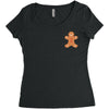 Ginger Bread Pocket Women's Triblend Scoop T-shirt