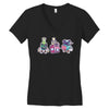 down at the milk bar Women's V-Neck T-Shirt