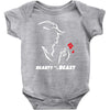 beauty and the beast Baby Bodysuit