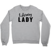 library lady Crewneck Sweatshirt