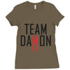 team damon salvatore Ladies Fitted T-Shirt