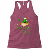 DABBİNG LEPRECHAUN Racerback Tank