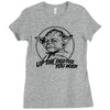 yoda Ladies Fitted T-Shirt