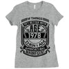 Things Better 1978 Age Approach Magnificent Ladies Fitted T-Shirt