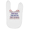 obama   the man   the myth   the legen Baby Bibs
