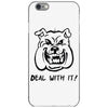 deal with it angry pitbul iPhone 6/6s Case
