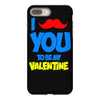 moustache you to be my valentine iPhone 8 Plus