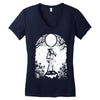 and sit together, now and forever Women's V-Neck T-Shirt