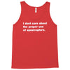 proper use of apostrophe's Tank Top