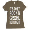 rock n grohl Ladies Fitted T-Shirt