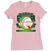 ghostin shell Ladies Fitted T-Shirt
