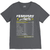 February Girl Facts Aquarius V-Neck Tee