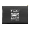 Born In July Accessory Pouches