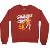 shamble to the cure zombie 5k Crewneck Sweatshirt