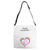 Say Hello to My Little BB Adjustable Strap Totes