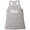 okeh northern soul Racerback Tank