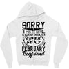 This Girl Is Taken By A Super Sexy February Boyfriend Zipper Hoodie