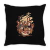 Popular Ramen Throw Pillow