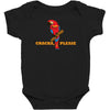cracka' please Baby Bodysuit