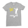 finger guns batle royal gaming Ladies Fitted T-Shirt